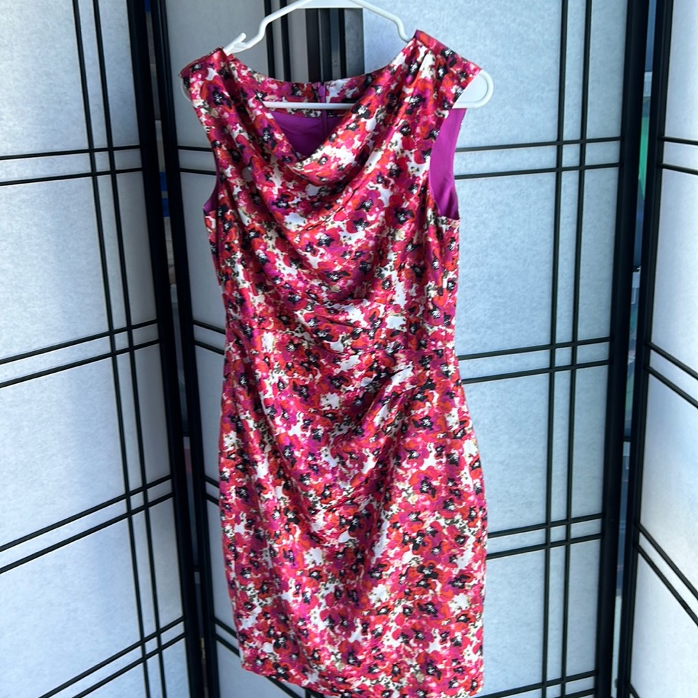 Ann Taylor Floral Sleeveless Dress